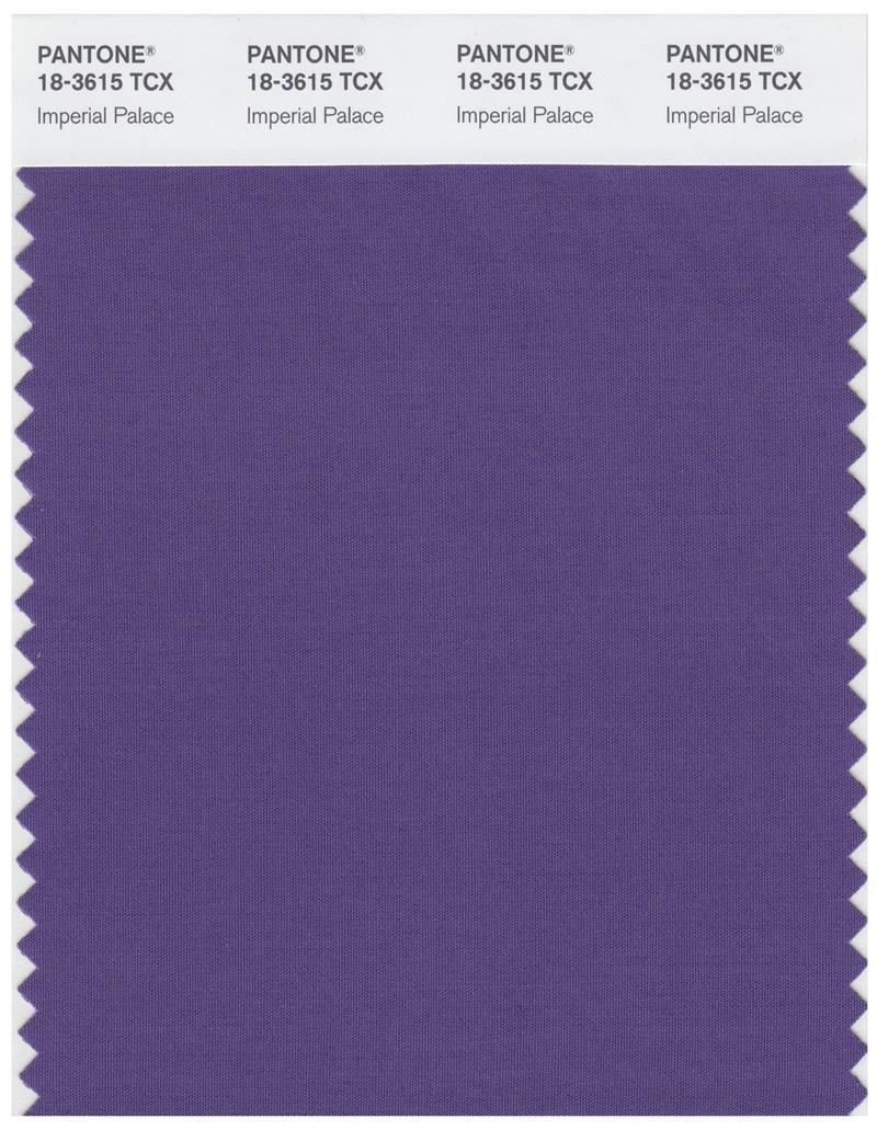 Pantone Smart 18-3615 TCX Color Swatch Card | Imperial Palace