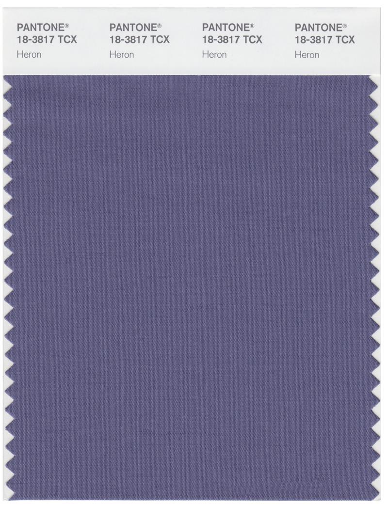 Pantone Smart 18-3817 TCX Color Swatch Card | Heron