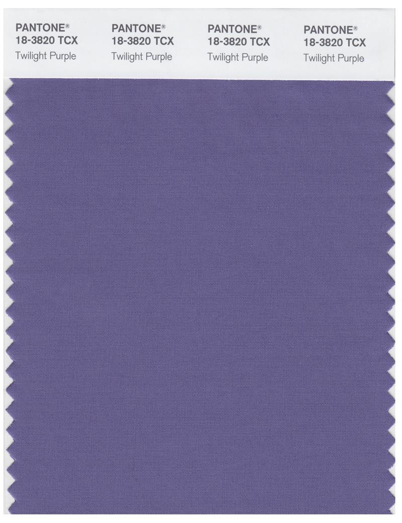 Pantone Smart 18-3820 TCX Color Swatch Card | Twilight Purple