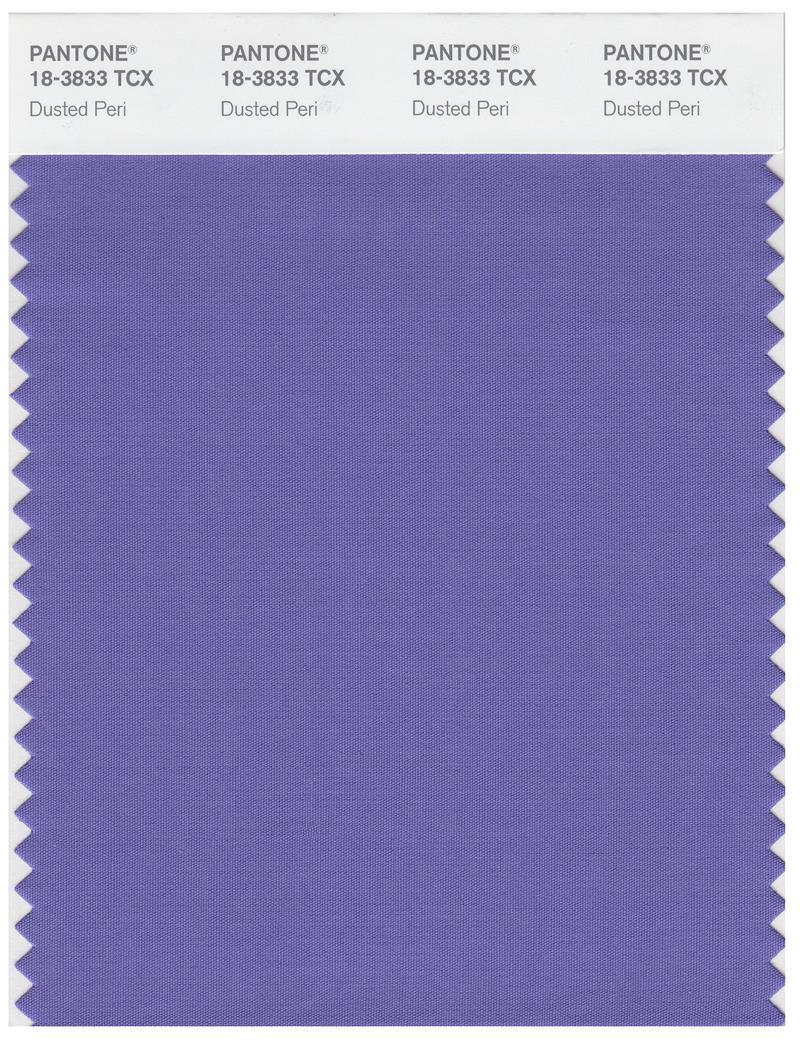 Pantone Smart 18-3833 TCX Color Swatch Card | Dusted Peri