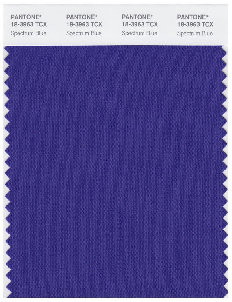 Pantone Smart 18-3963 TCX Color Swatch Card | Spectrum Blue | Magazine ...