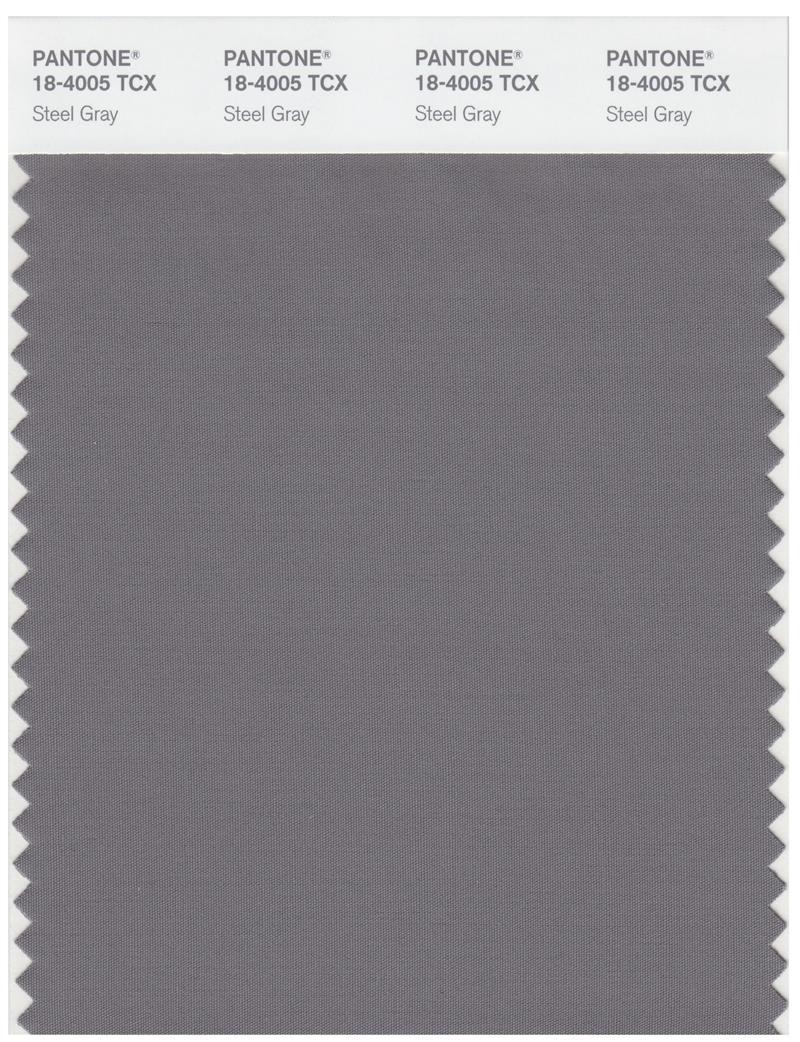 Pantone Smart 18-4005 TCX Color Swatch Card | Steel Gray | Magazine ...