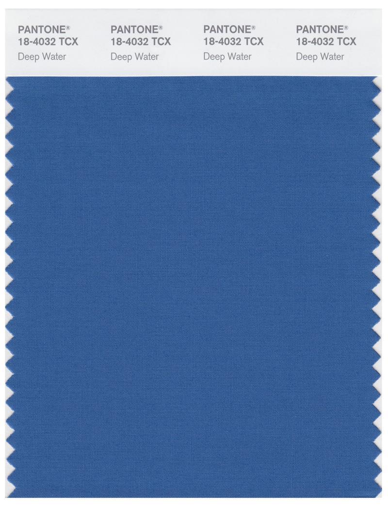 Pantone Smart 18-4032 TCX Color Swatch Card | Deep Water
