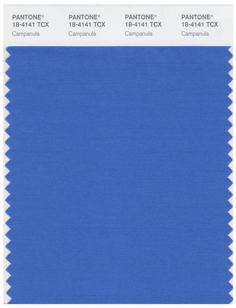 Pantone Smart 18-4141 TCX Color Swatch Card | Campanula | Magazine Cafe ...