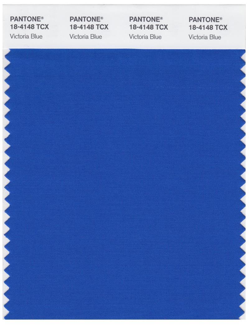 こと様♡ロイヤルブルー Pantone Smart 18-4148 TCX Color Swatch Card | Victoria Blue