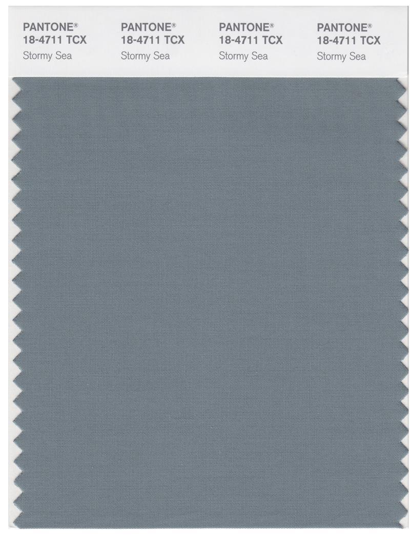 Pantone Smart 18-4711 TCX Color Swatch Card | Stormy Sea | Magazine ...