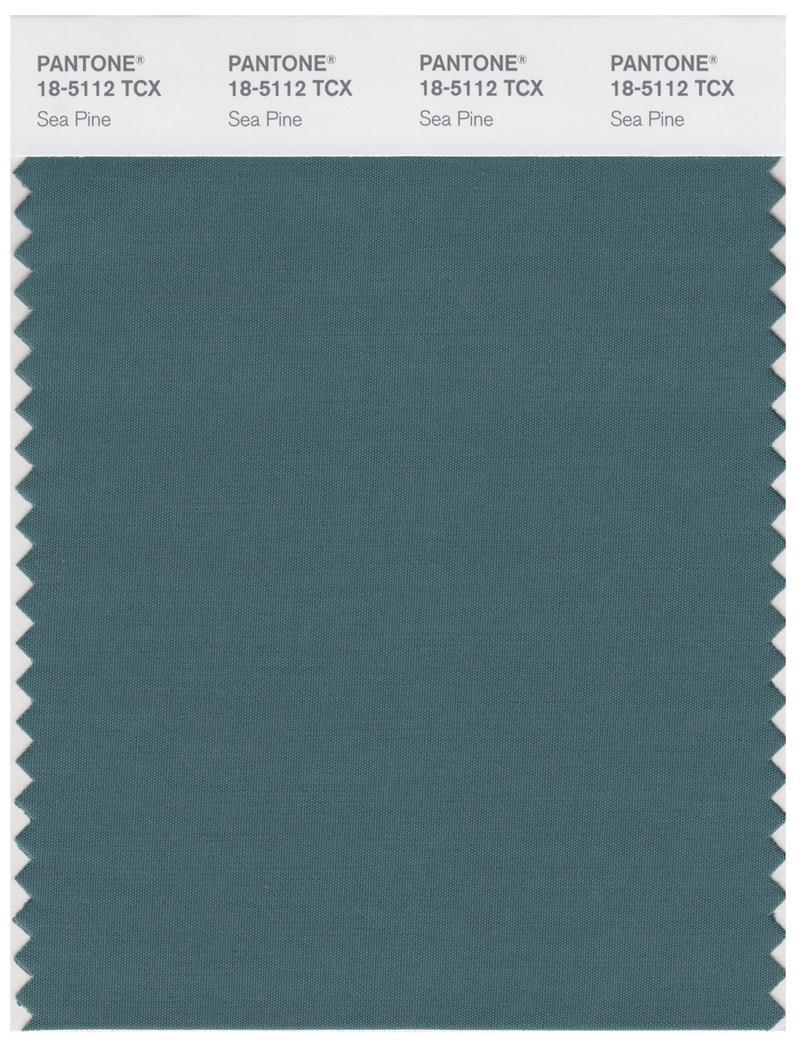 Pantone Smart 18-5112 TCX Color Swatch Card | Sea Pine | Magazine