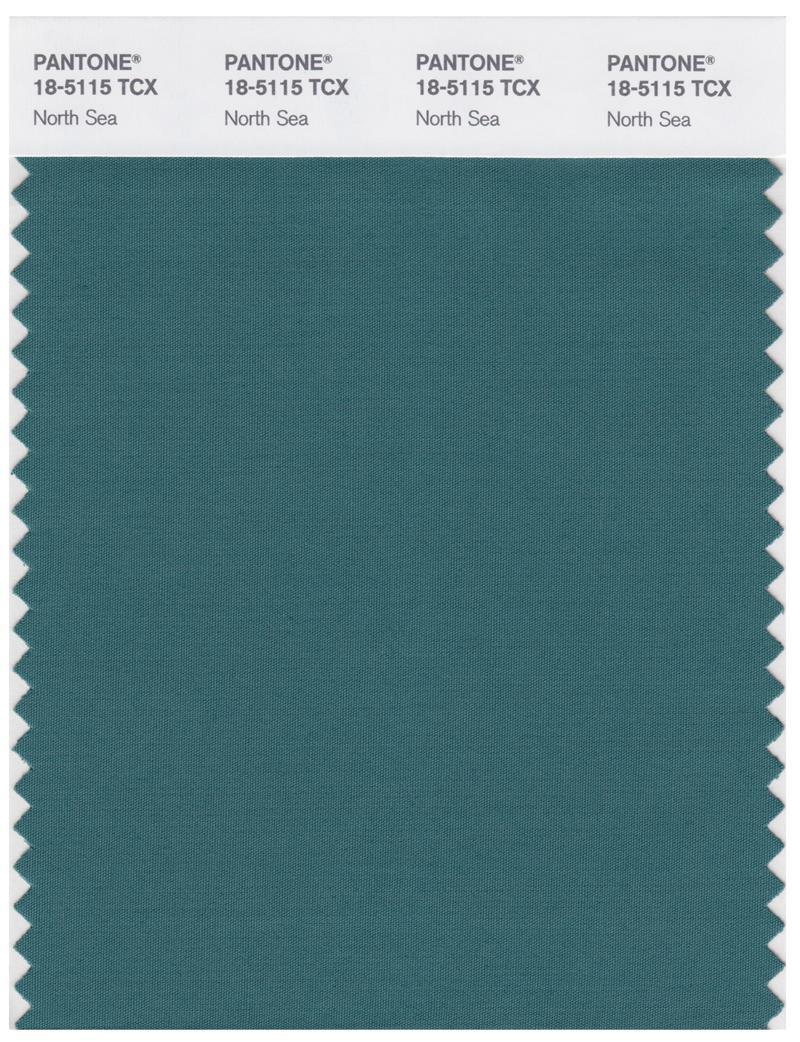 Pantone Smart 18-5115 TCX Color Swatch Card | North Sea | Magazine