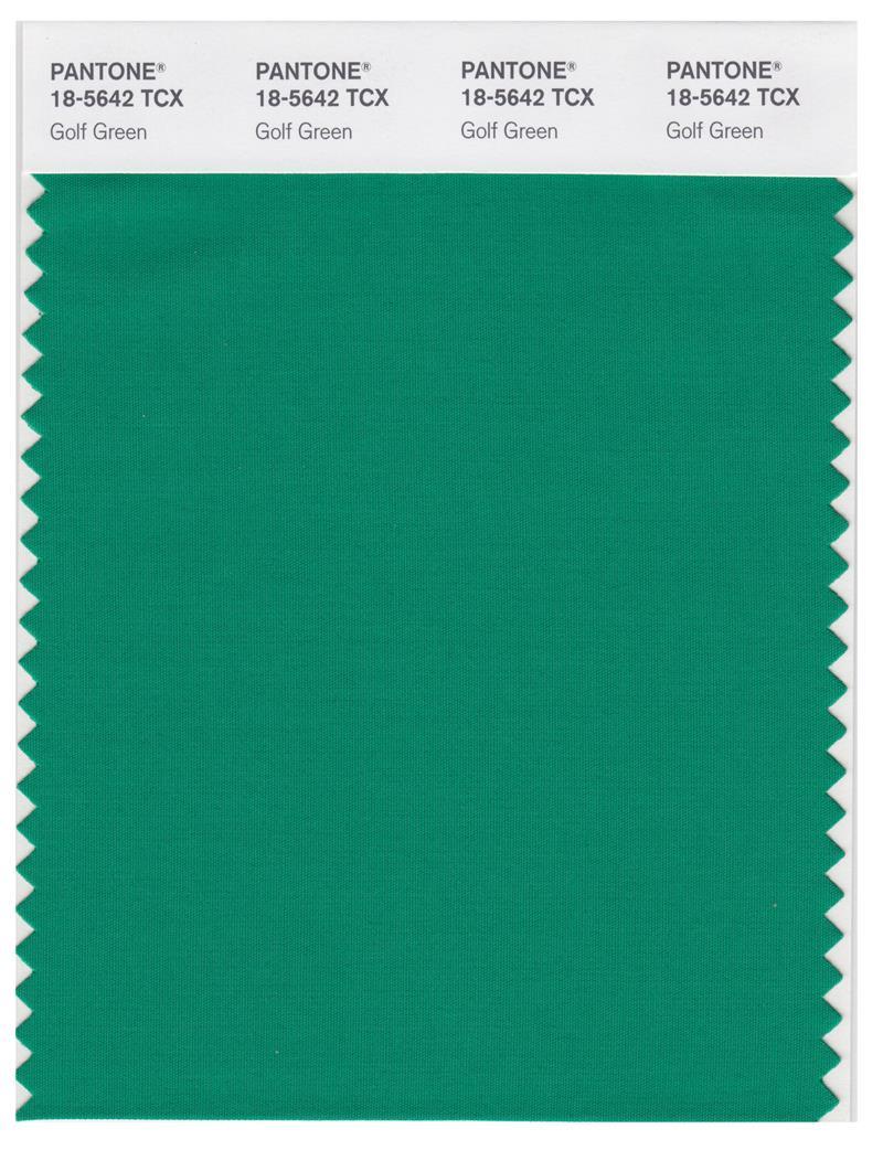 agave green pantone Pantone Smart 18-5642 TCX Color Swatch Card | Golf Green