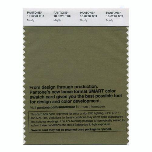Pantone Smart 18-0220 TCX Color Swatch Card | Mayfly