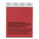 Pantone Smart 18-1549 TCX Color Swatch Card | Valiant Poppy