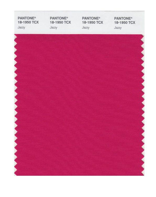Pantone Smart 18-1950 TCX Color Swatch Card | Jazzy | Magazine