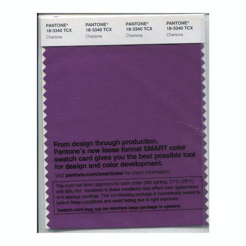 Pantone Smart 18-3340 TCX Color Swatch Card | Charisma