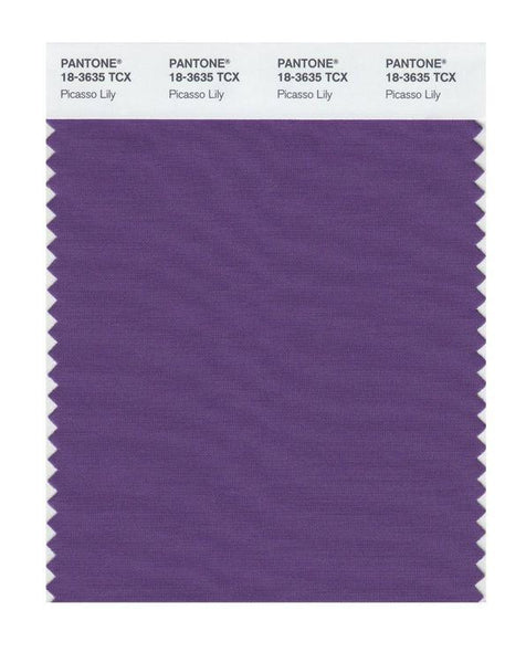 Pantone Smart 18-3635 TCX Color Swatch Card | Picasso Lily