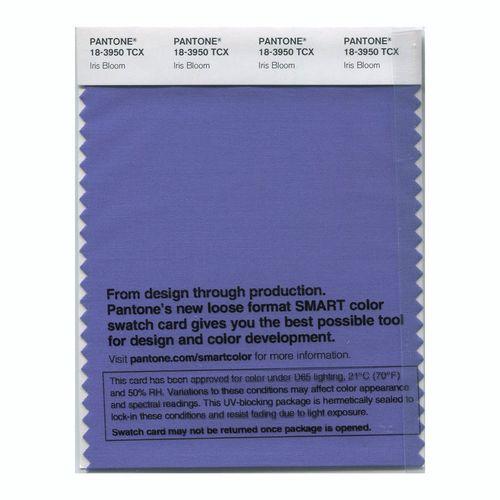 Pantone Smart 18-3950 TCX Color Swatch Card | Iris Bloom
