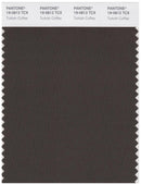 Pantone Smart 19-0812 TCX Color Swatch Card | Turkish Coffee