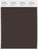 Pantone Smart 19-0814 TCX Color Swatch Card | Slate Black
