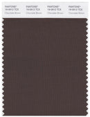 Pantone Smart 19-0912 TCX Color Swatch Card | Chocolate Brown ...