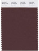 Pantone Smart 19-1322 TCX Color Swatch Card | Brown Stone