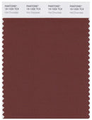 Pantone Smart 19-1325 TCX Color Swatch Card | Hot Chocolate