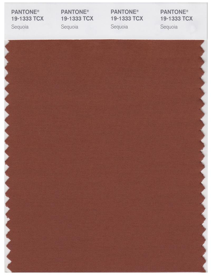 Pantone Smart 19-1333 TCX Color Swatch Card | Sequoia | Magazine