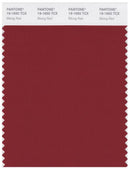 Pantone Smart 19-1650 TCX Color Swatch Card | Biking Red