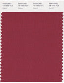 Pantone Smart 19-1655 TCX Color Swatch Card | Garnet