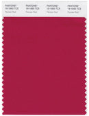Pantone Smart 19-1860 TCX Color Swatch Card | Persian Red