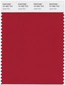 Pantone Smart 19-1862 TCX Color Swatch Card | Jeter Red