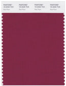 Pantone Smart 19-2025 TCX Color Swatch Card | Red Plum