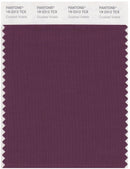 Pantone Smart 19-2312 TCX Color Swatch Card | Crushed Violets