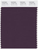 Pantone Smart 19-2816 TCX Color Swatch Card | Blackberry Wine
