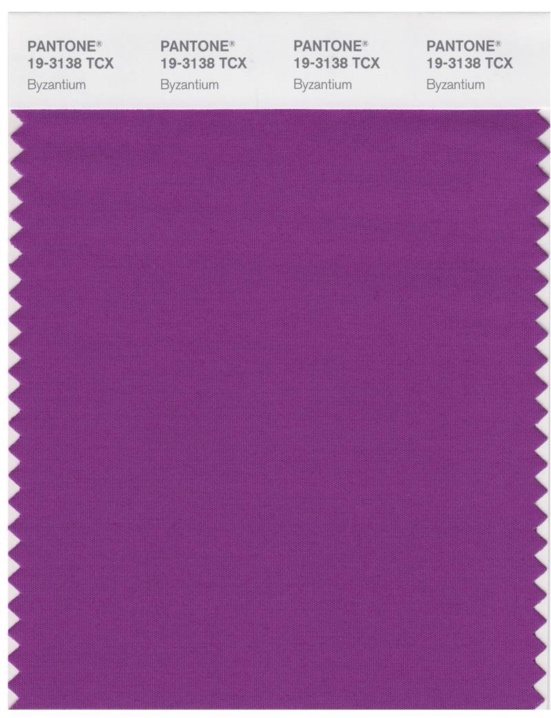 Pantone Smart 19-3138 TCX Color Swatch Card | Byzantium | Magazine
