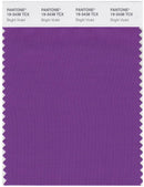 Pantone Smart 19-3438 TCX Color Swatch Card | Bright Violet