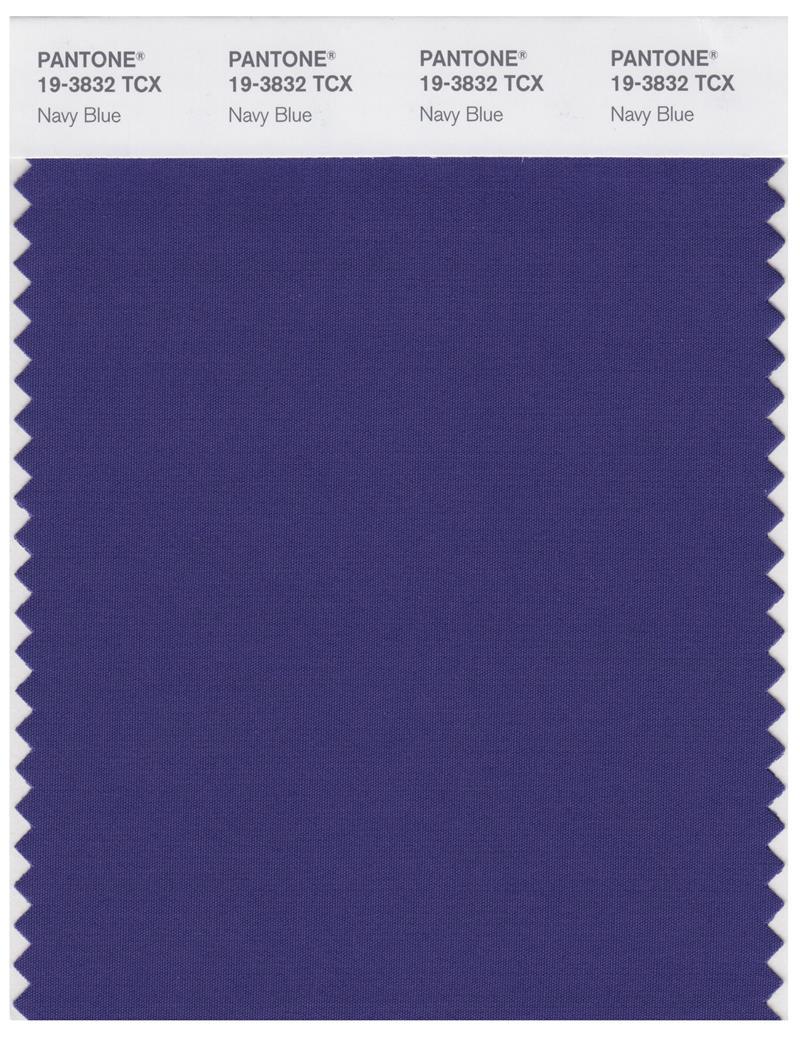 Navy Pantone Color Chart