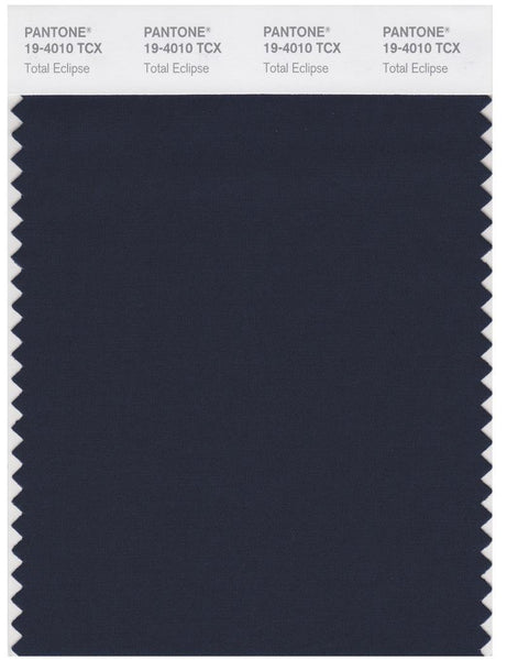Pantone Smart 19-4010 TCX Color Swatch Card | Total Eclipse