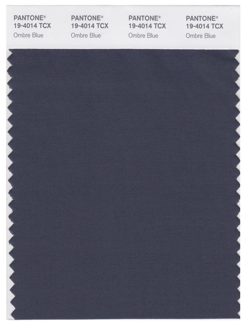 Pantone Smart 19-4014 TCX Color Swatch Card | Ombre Blue