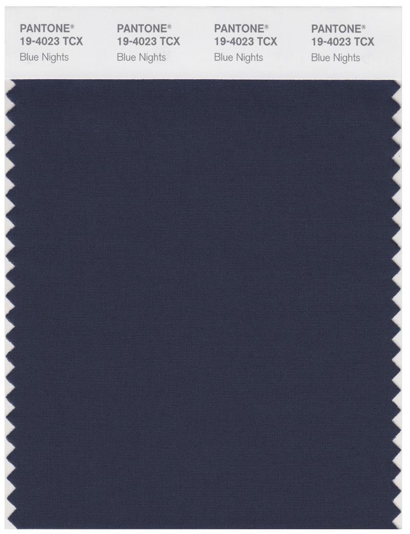 お客ページ Pantone Smart 19-4023 TCX Color Swatch Card | Blue Nights
