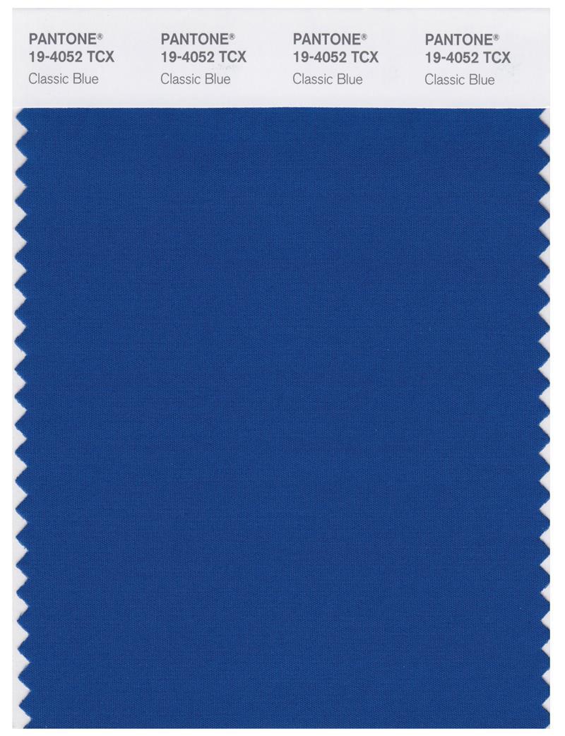 Classic Blue Colour Code Pantone Smart 19-4052 TCX Color Swatch Card | Classic Blue | Magazine ...