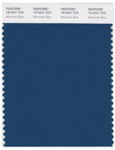 Pantone Smart 19-4241 TCX Color Swatch Card | Moroccan Blue