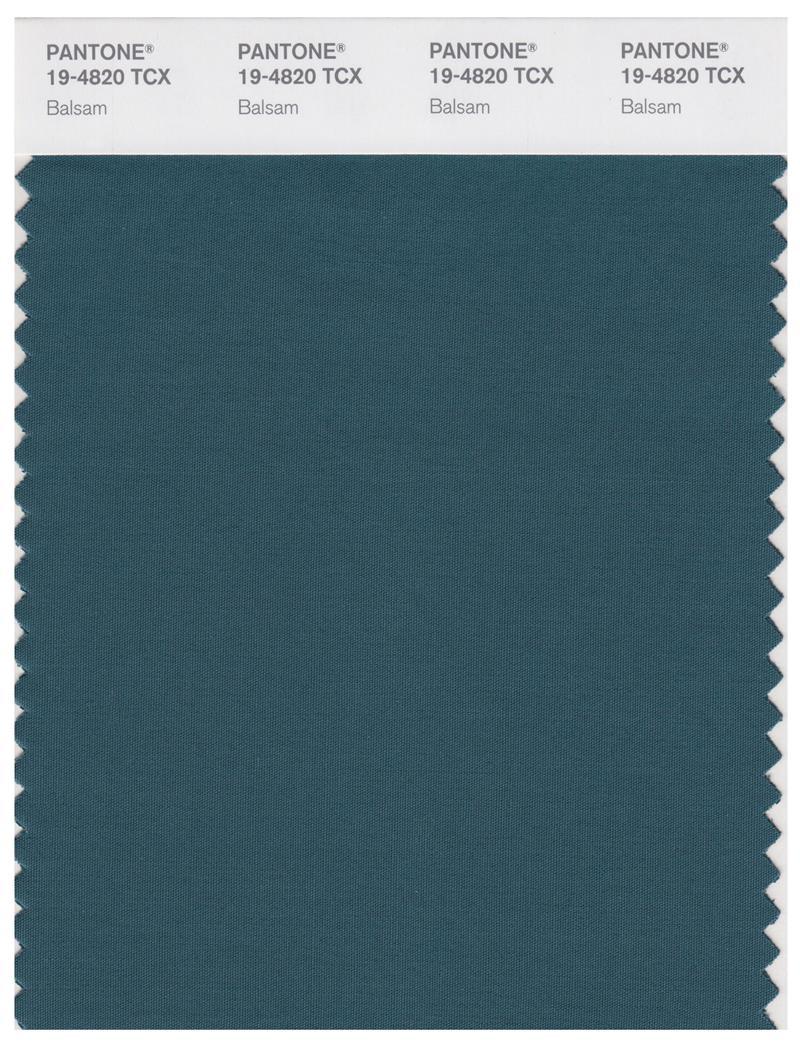 Pantone Smart 19-4820 TCX Color Swatch Card | Balsam | Magazine Cafe ...