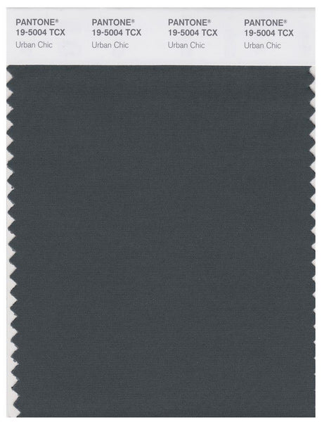 Pantone Smart 19-5004 TCX Color Swatch Card | Urban Chic