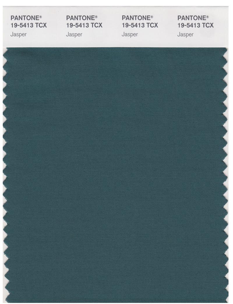 Pantone Smart 19-5413 TCX Color Swatch Card | Jasper | Magazine