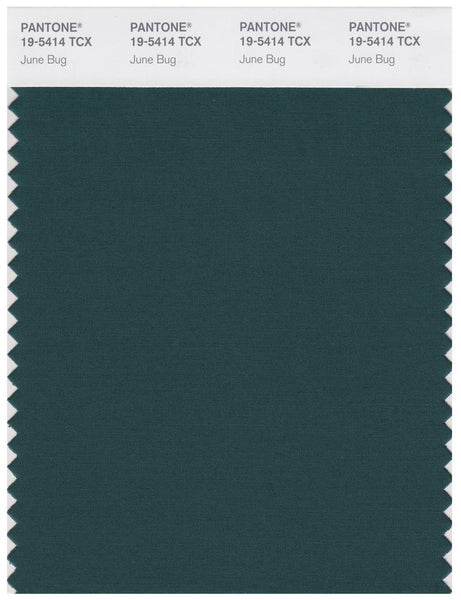 Pantone Smart 19-5414 TCX Color Swatch Card | June Bug | Magazine