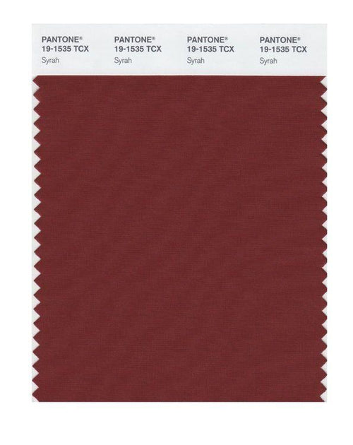 PANTONE 色見本 Pantone Smart 19-1535 TCX Color Swatch Card | Syrah | Magazine
