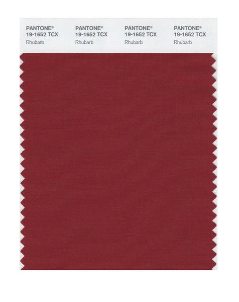 Pantone Smart 19-1652 TCX Color Swatch Card | Rhubarb | Magazine