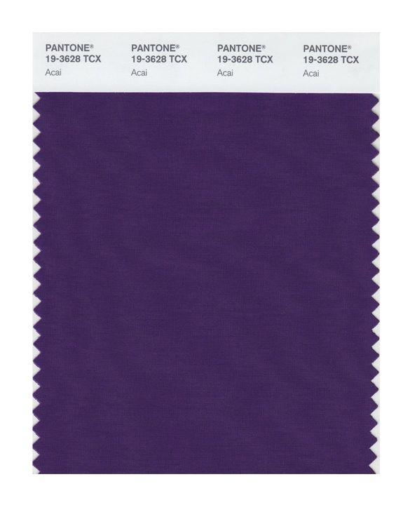 Pantone Smart 19-3628 TCX Color Swatch Card | Acai | Magazine Cafe