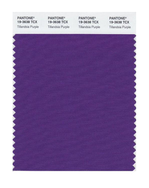 アート・デザイン・音楽 PANTONE Pantone Smart 19-3638 TCX Color Swatch Card | Tillandsia Purple