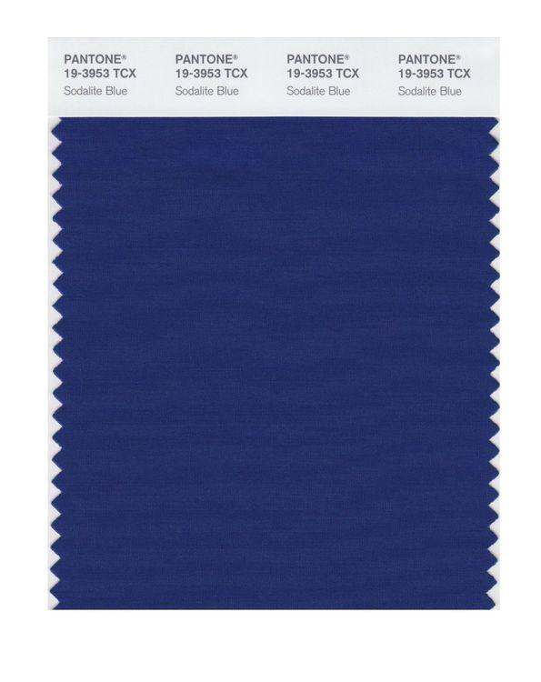 Pantone Smart 19-3953 TCX Color Swatch Card | Sodalite Blue