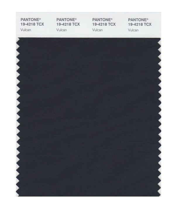 Pantone Smart 19-4218 TCX Color Swatch Card | Vulcan | Magazine